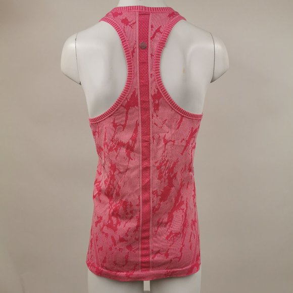 Lululemon Run Swiftly Tech Tank Heathered Bon Bon - Picture 3 of 5